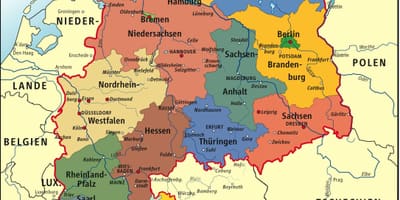 Il Bayern di monaco di baviera la mappa